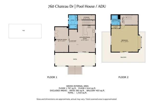 $6,888,000 | 760 Chateau Drive, Hillsborough, CA 94010