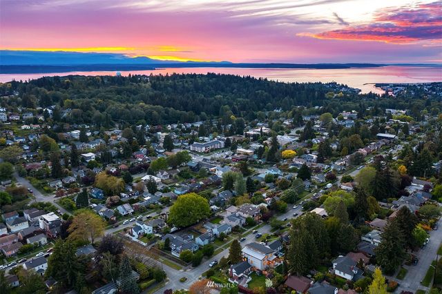a view of city and ocean
