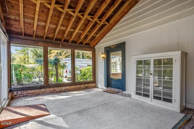 a view of outdoor space with trees