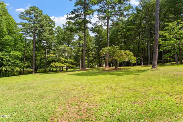 a house with trees in the background