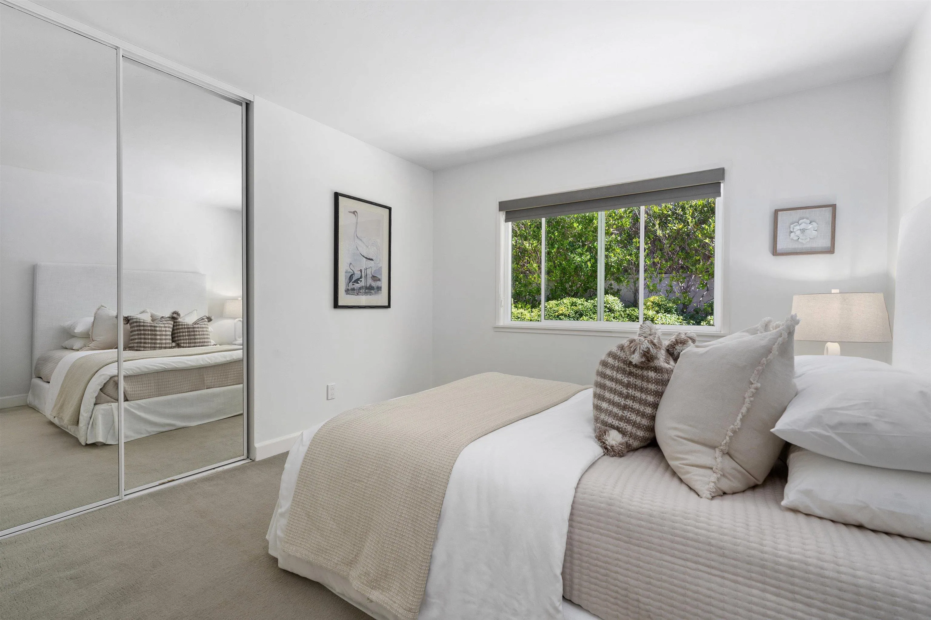 445 Avenida Primavera Del Mar, CA 92014 - Photo 34 of 44 a bedroom with a bed and a couch