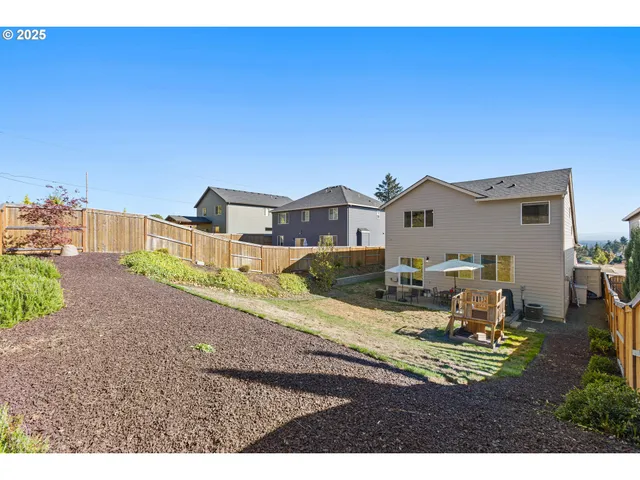 a view of balcony with furniture