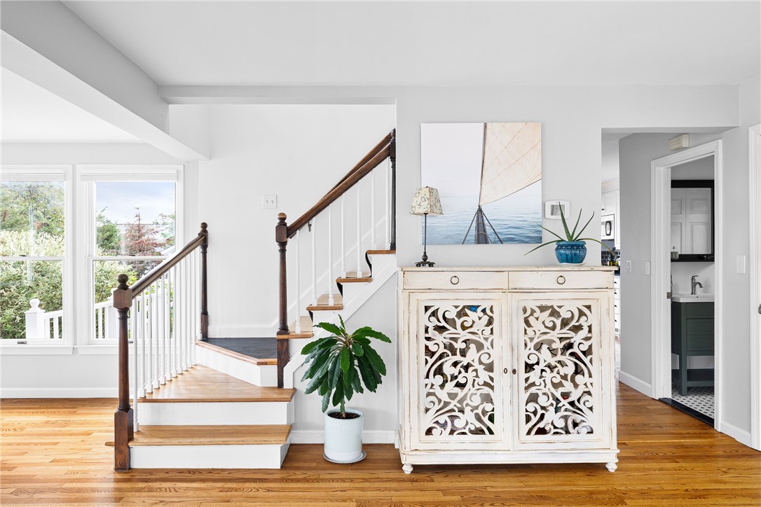 41 8th Avenue Warwick, RI 02886 - Photo 25 of 49 stairs in living room to second floor