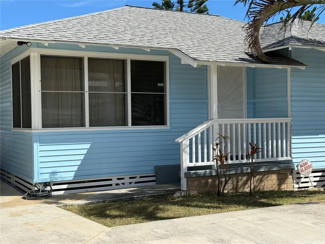 a view of a house with a window