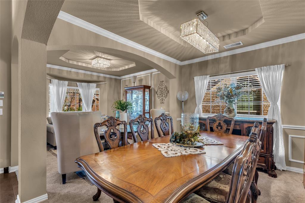 100 Spruce Street Red Oak, TX 75154 - Photo 4 of 32 a view of a dining room with furniture window and outside view