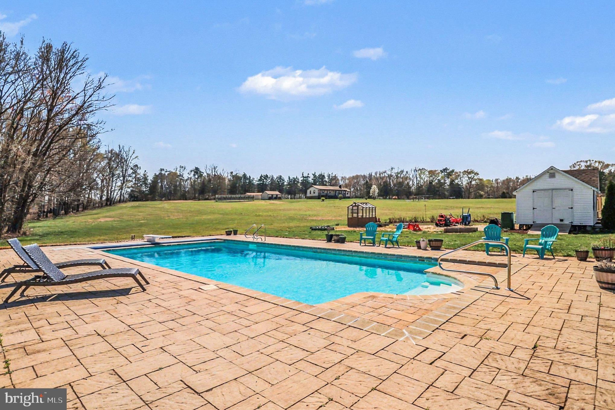 16225 Parrish Farm Road Montpelier, VA 23192 - Photo 29 of 38 a view of a swimming pool and lounge chairs