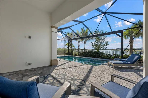 a outdoor space with patio