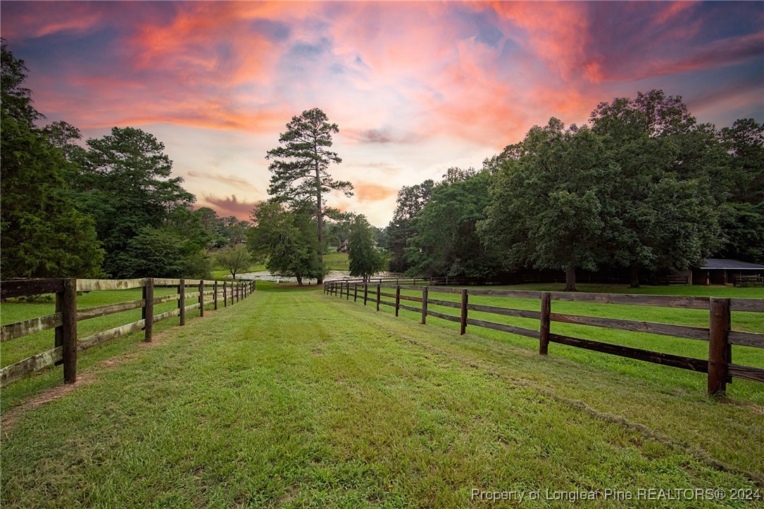 222 Goodwill Road Southern Pines, NC 28387 - Photo 38 of 49 a view of swimming pool with a yard