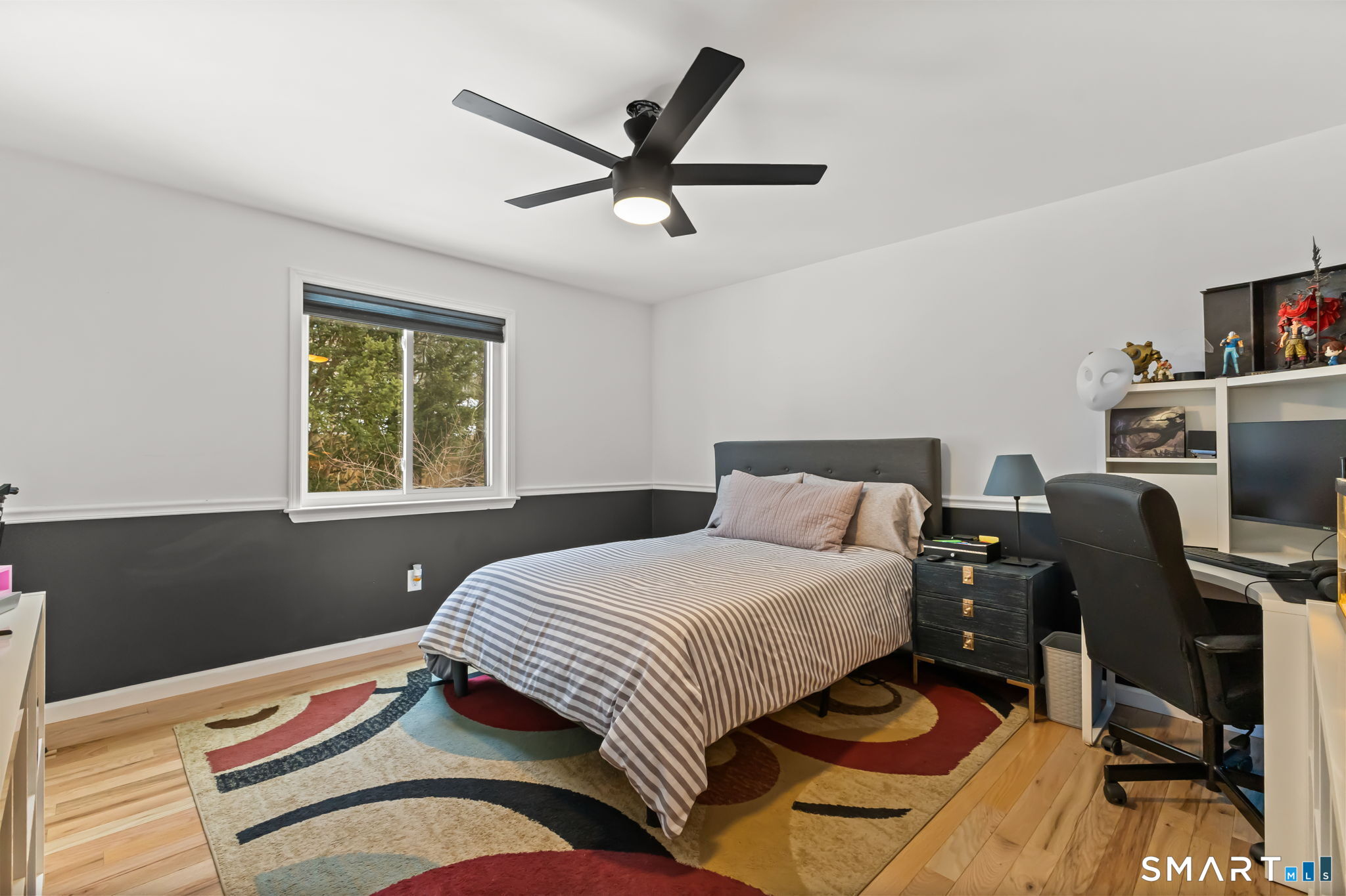 299 Redding Road Redding, CT 06896 - Photo 21 of 40 a bedroom with a bed and a window