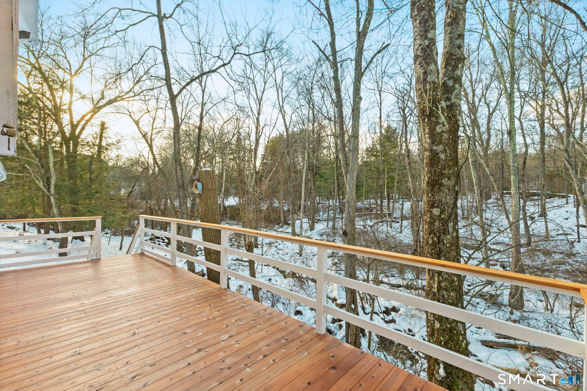 299 Redding Road Redding, CT 06896 - Photo 33 of 40 a view of a balcony with mountain view
