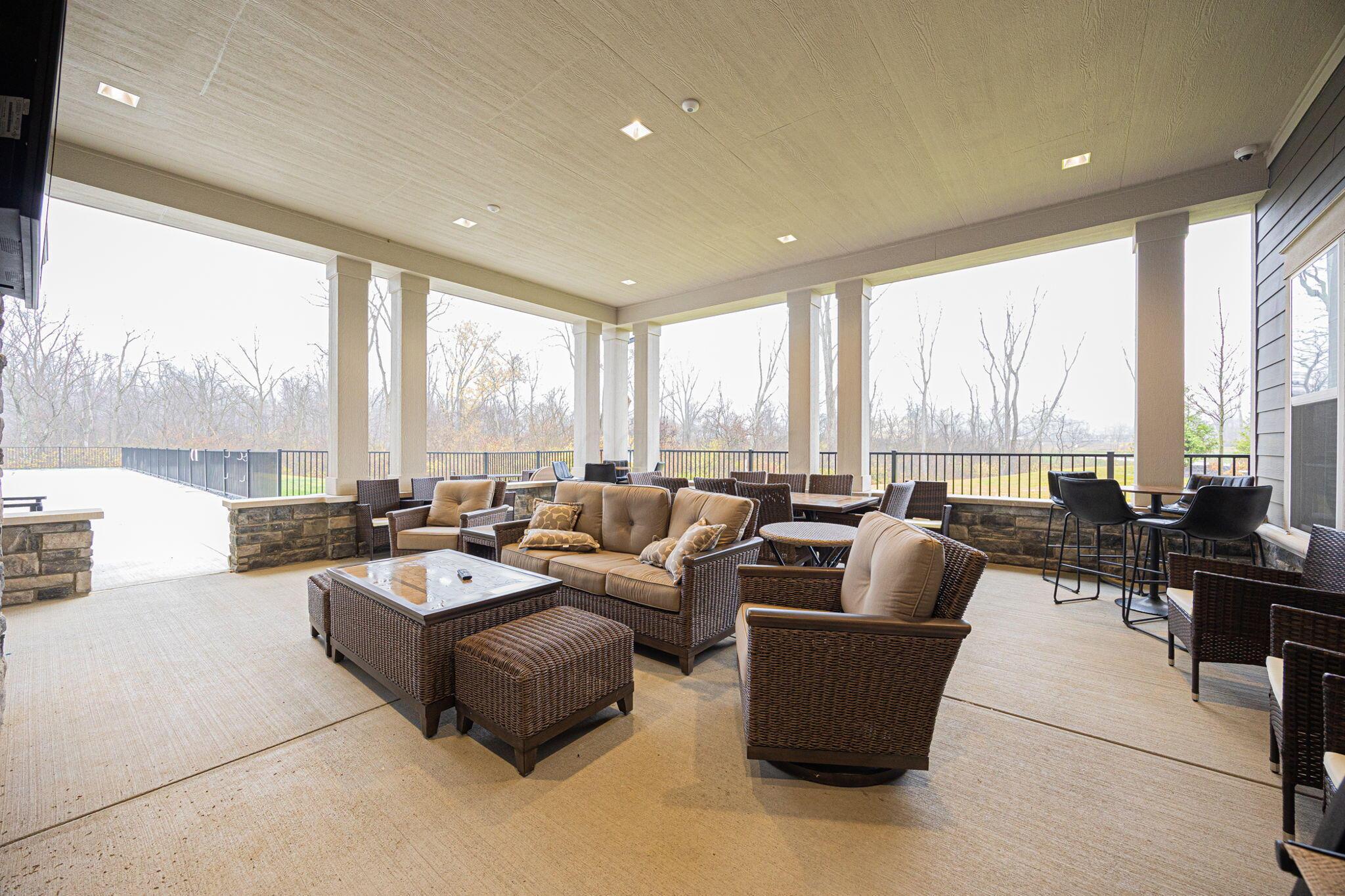 206 Talla Road South Delaware, OH 43015 - Photo 54 of 58 Clubhouse covered porch