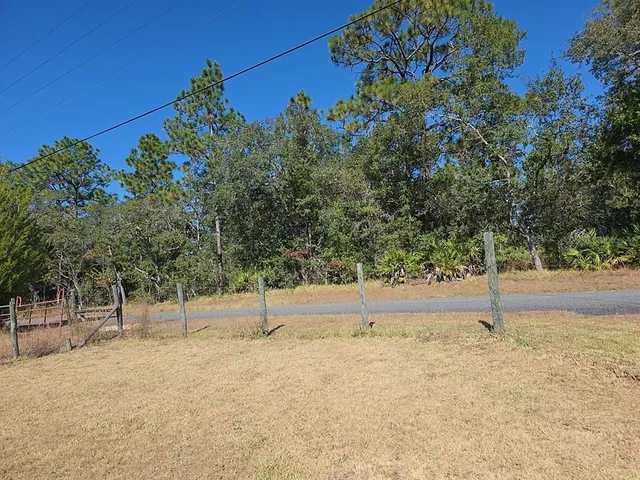 a view of swimming pool with a yard