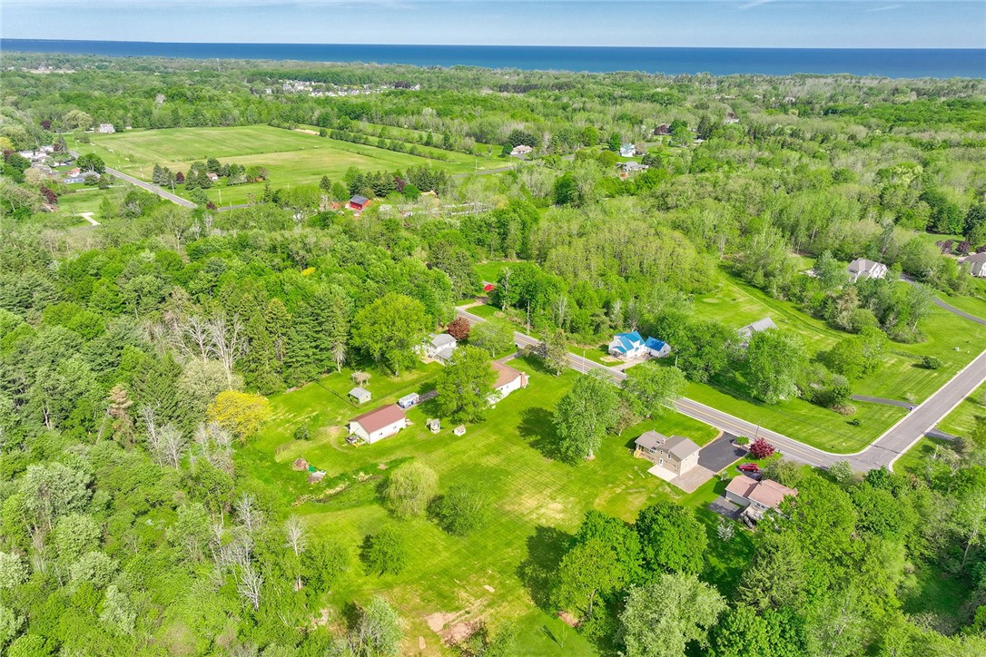 1815 Woodard Road Webster, NY 14580 - Photo 41 of 45 AERAL VIEW TO LAKE ONTARIO!