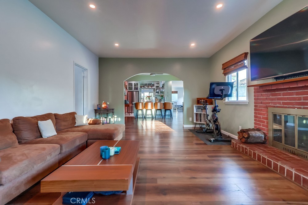 456 Cherry Avenue Long Beach, CA 90802 - Photo 17 of 74 a living room with furniture and a wooden floor