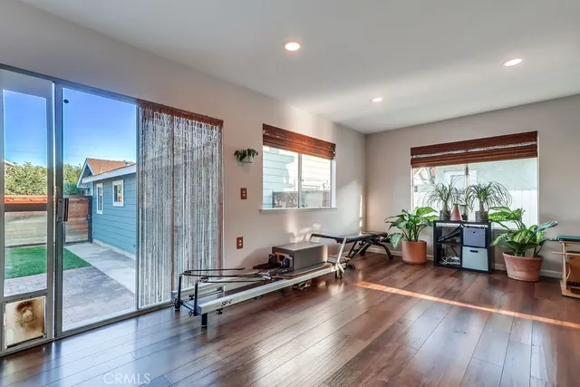 a bathroom with a sink a mirror and a shower