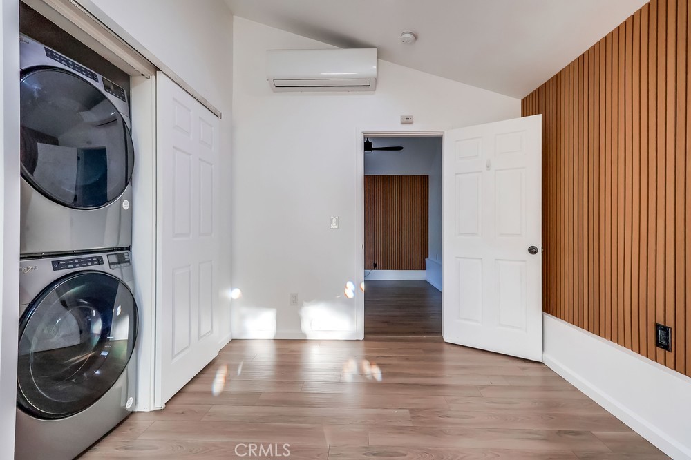 456 Cherry Avenue Long Beach, CA 90802 - Photo 68 of 74 a view of a hallway with washer and dryer