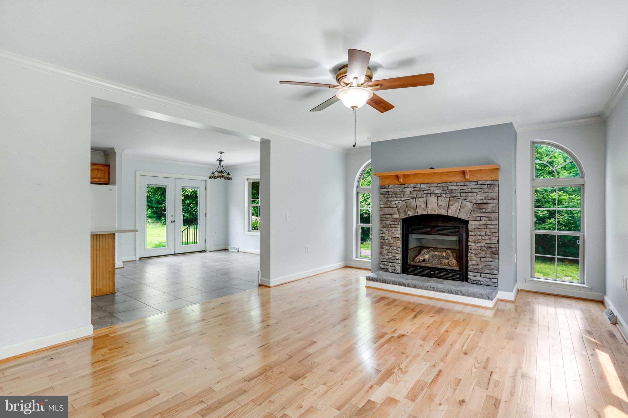 11787 Rowe Road Monrovia, MD 21770 - Photo 7 of 58 Living room with fireplace.