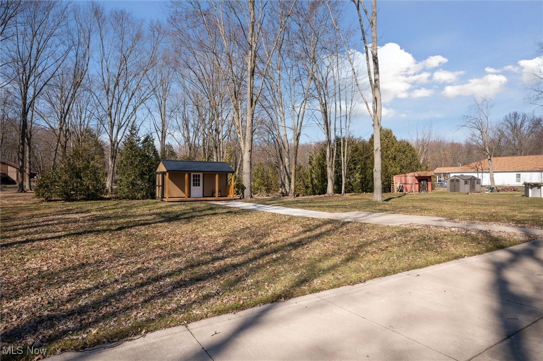 5476 Lear Nagle Road North Ridgeville, OH 44039 - Photo 37 of 38 View of yard with an outbuilding