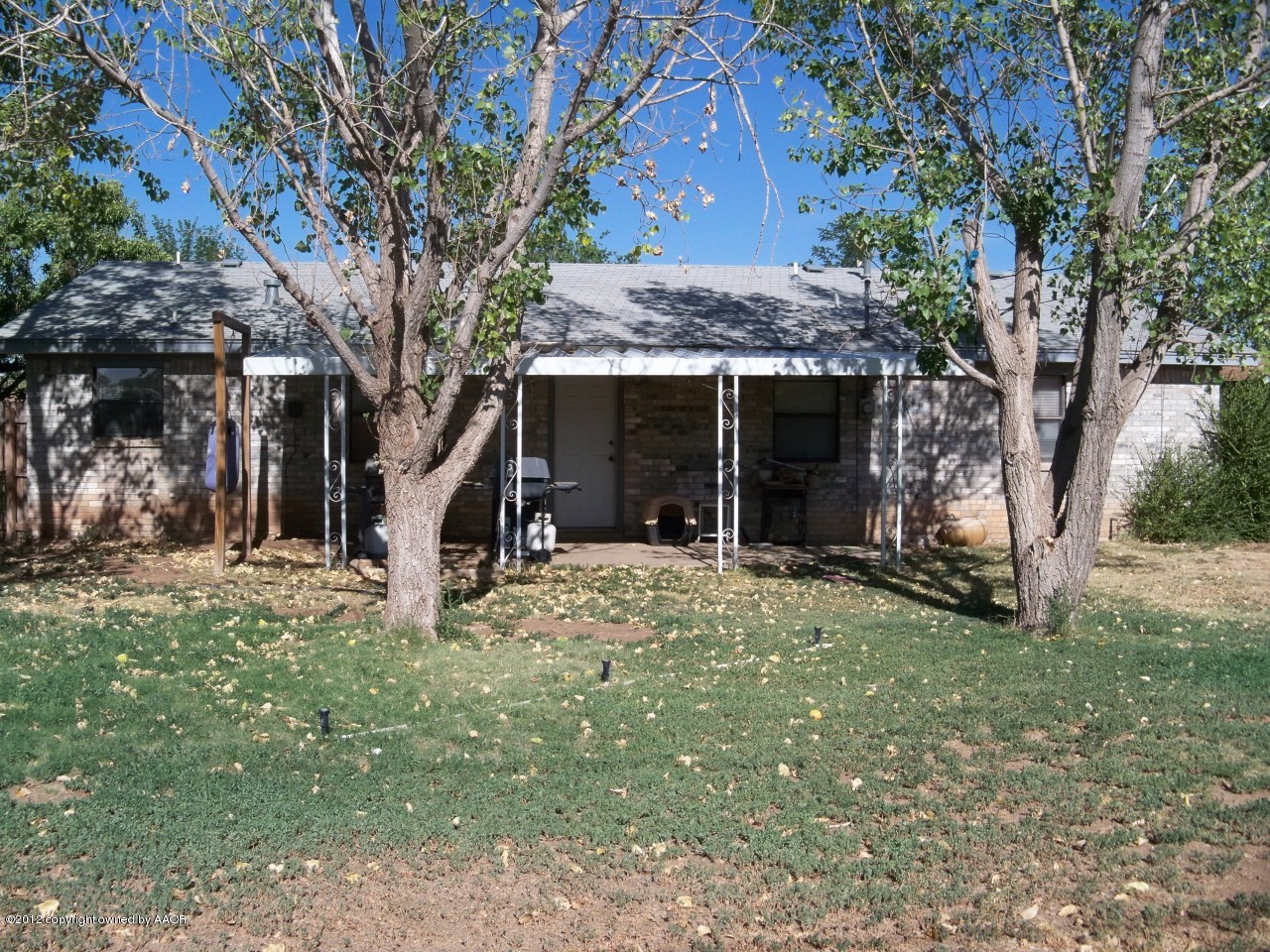 8110 Marni Trail Amarillo, TX 79110 - Photo 10 of 10 8110 Marni Trl back of house