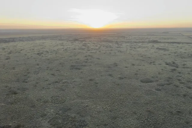 a view of city and mountain