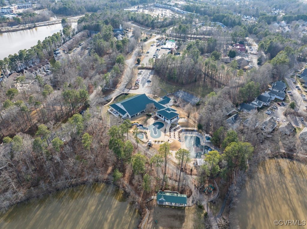 5803 Mill Spring Road Midlothian, VA 23112 - Photo 40 of 48 a aerial view of residential houses with outdoor space
