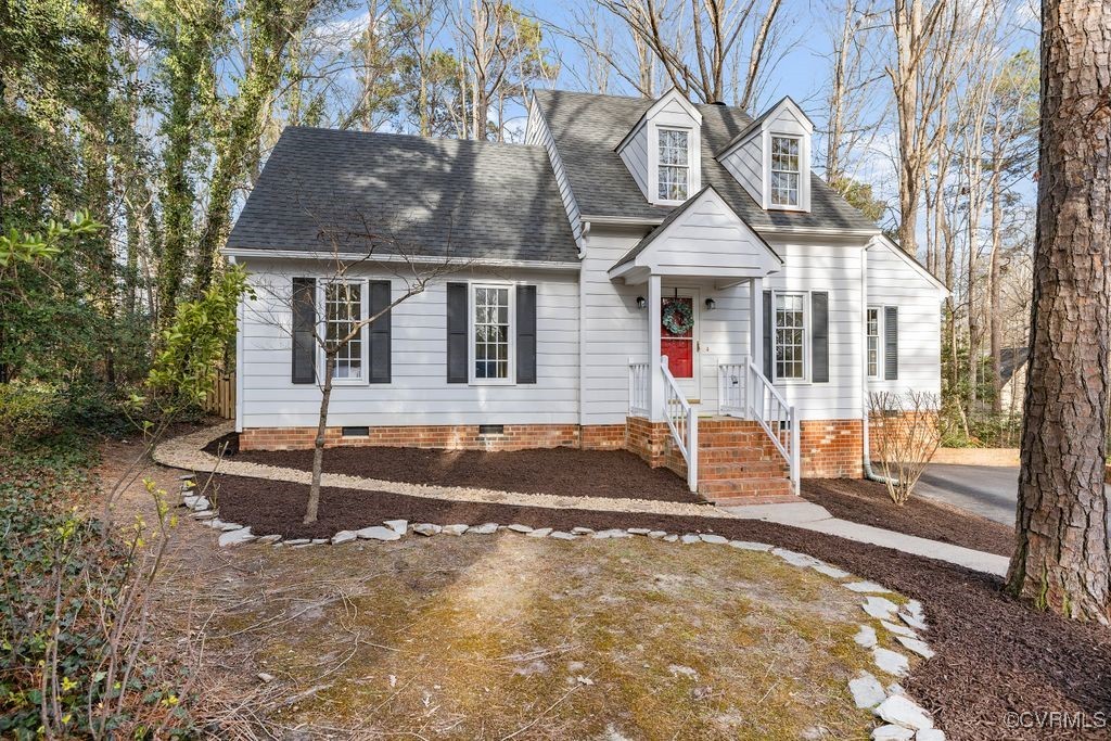 5803 Mill Spring Road Midlothian, VA 23112 - Photo 48 of 48 a house view with a outdoor space