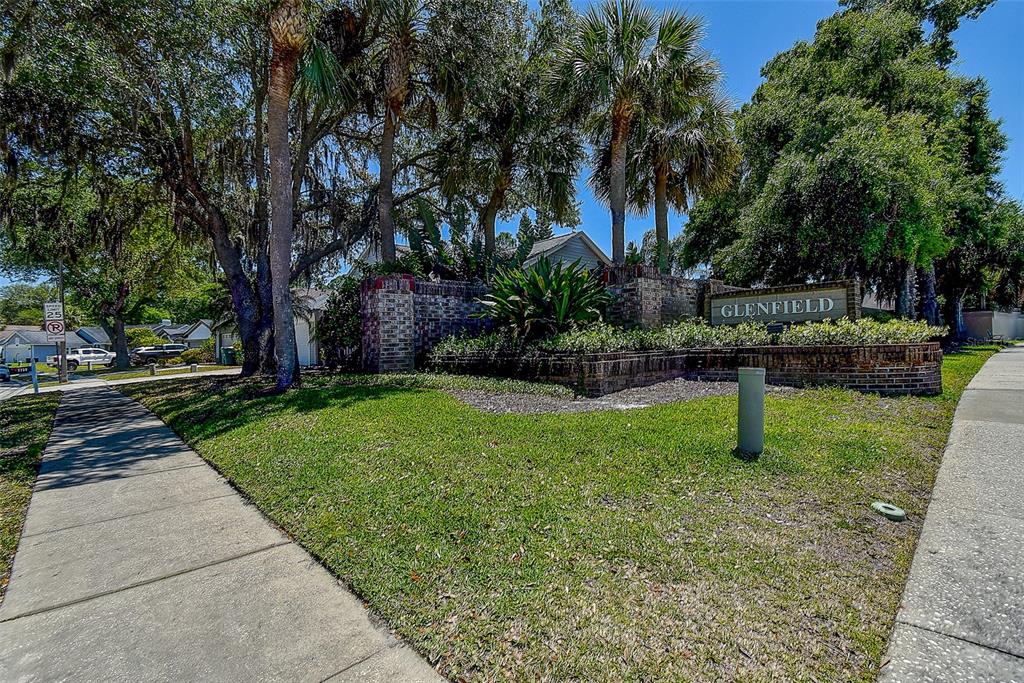 7730 Grimsby Lane New Port Richey, FL 34655 - Photo 5 of 48 a view of a garden with plants