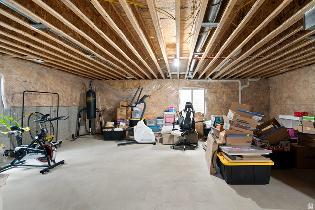 175 West 1000 North Mapleton, UT 84664 - Photo 32 of 42 Unfinished basement for sweat equity!
