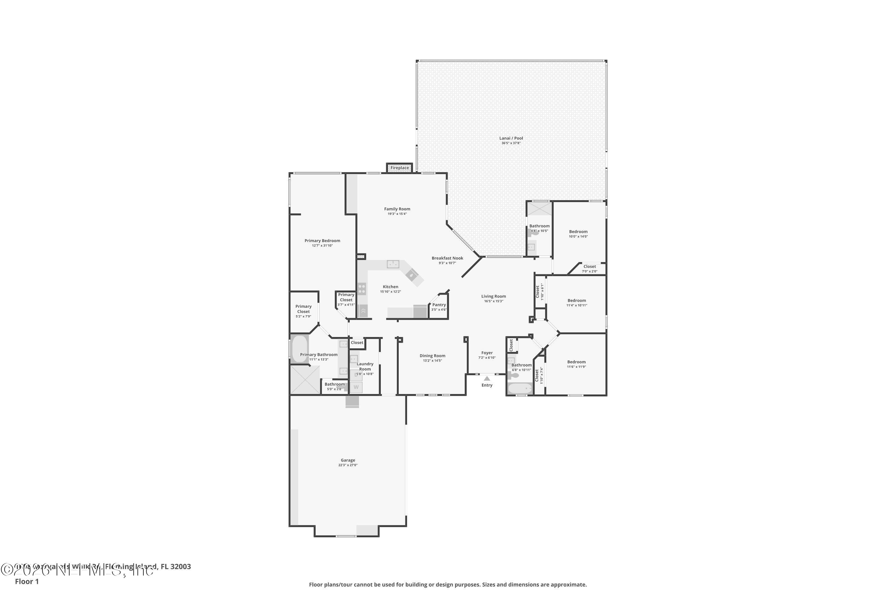 1698 Margarets Walk Road Fleming Island, FL 32003 - Photo 60 of 61 1-floor-1