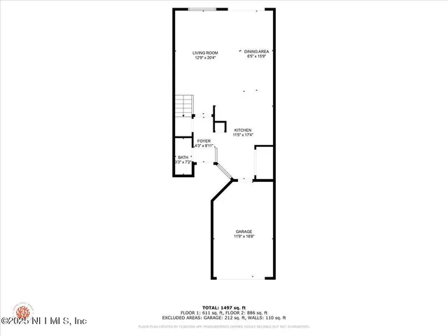 a picture of a bench in front of door