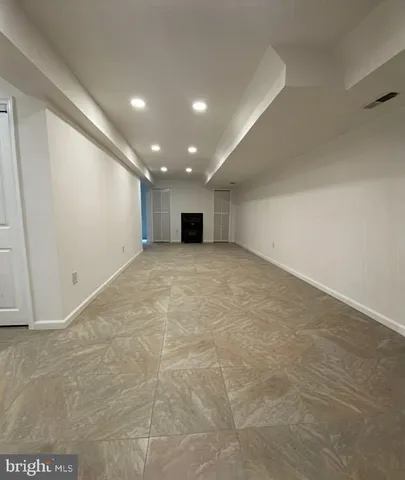 a view of empty room