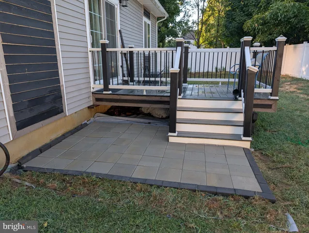a view of backyard and tree