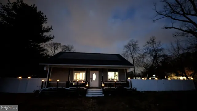 a view of a kitchen from a kitchen