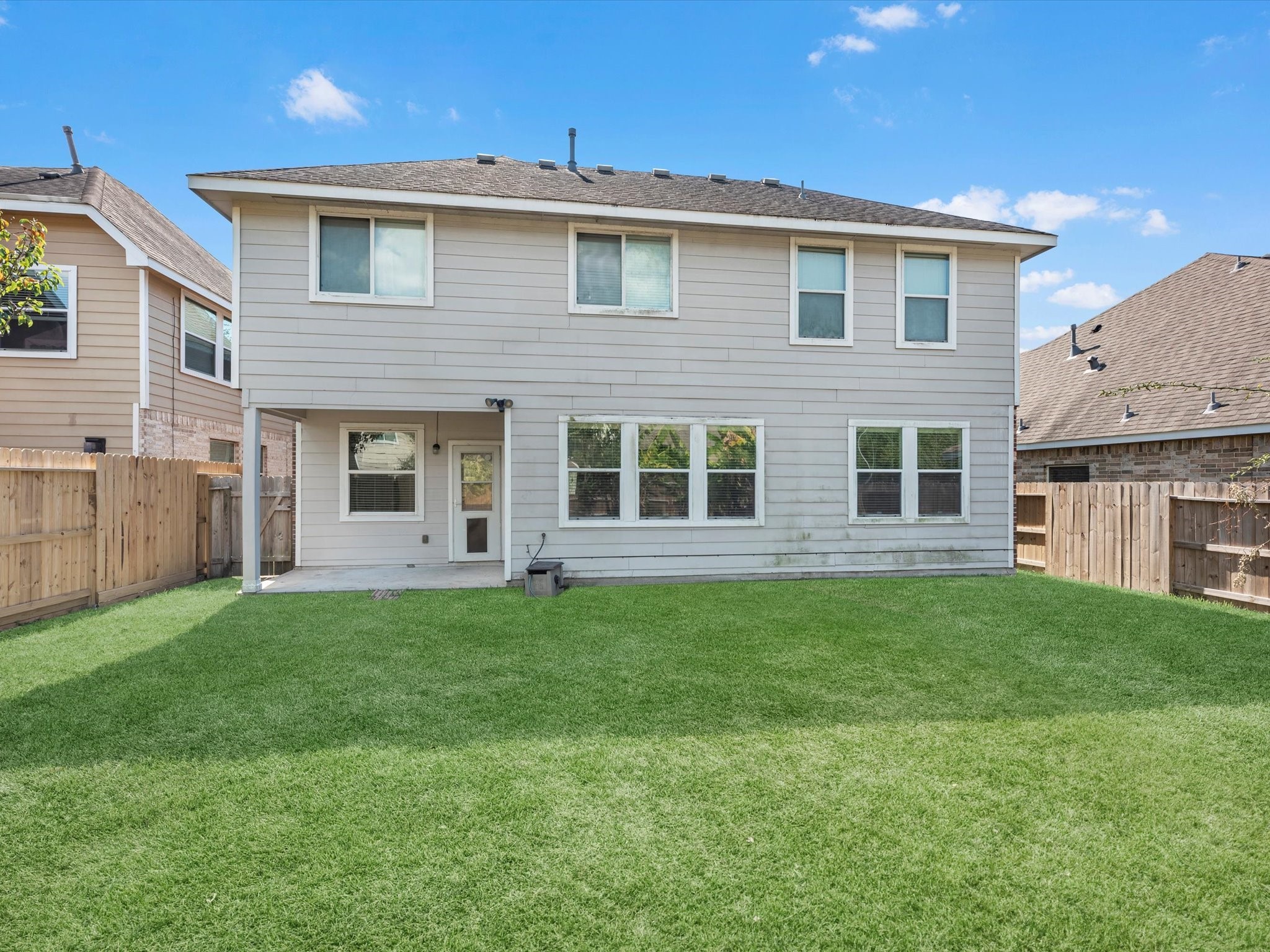 13307 Bomoseen Lake Road Houston, TX 77044 - Photo 33 of 40 a view of a house with a backyard