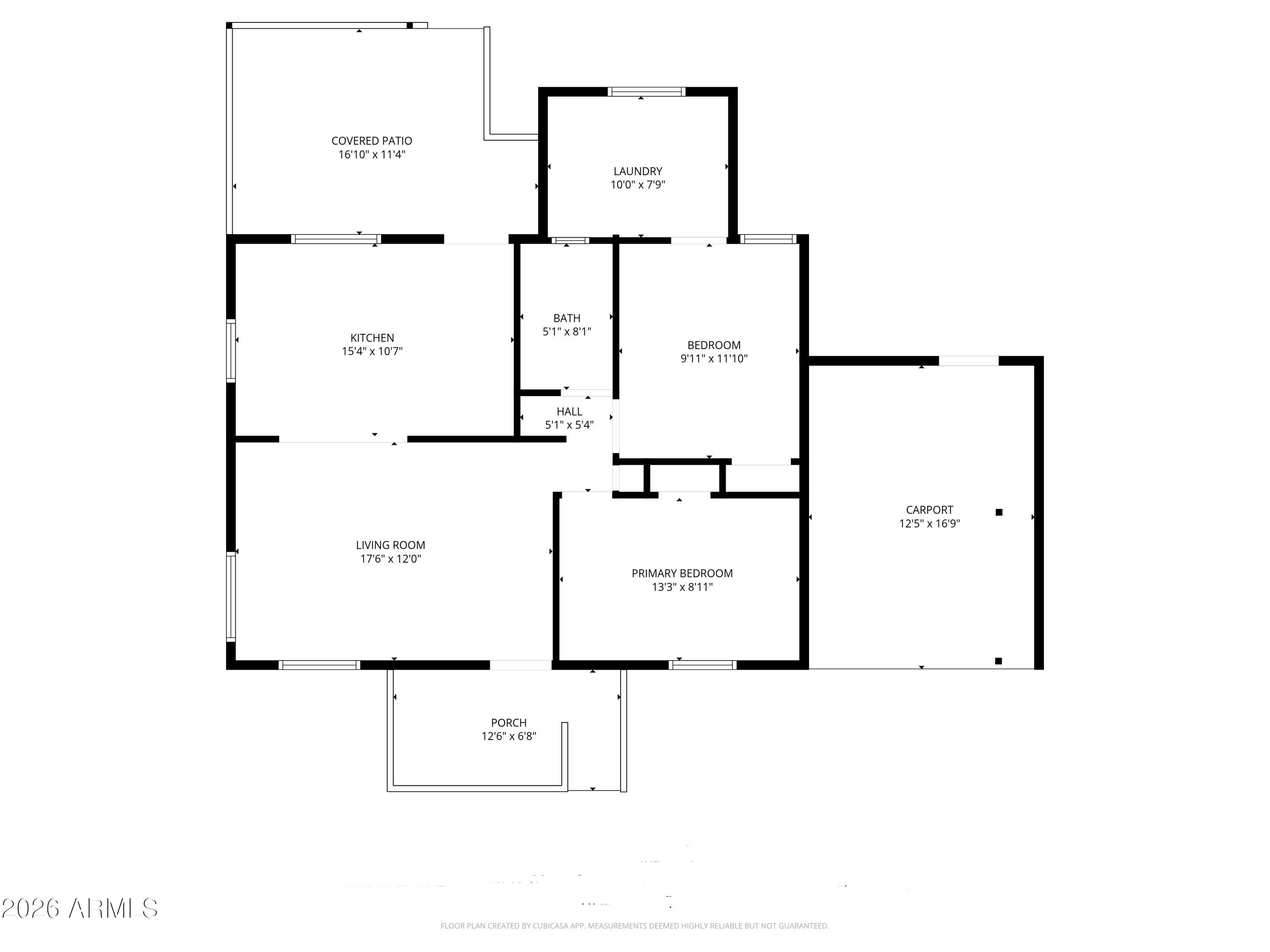 1433 South Rita Lane Tempe, AZ 85281 - Photo 28 of 28 Floor Plan_rita