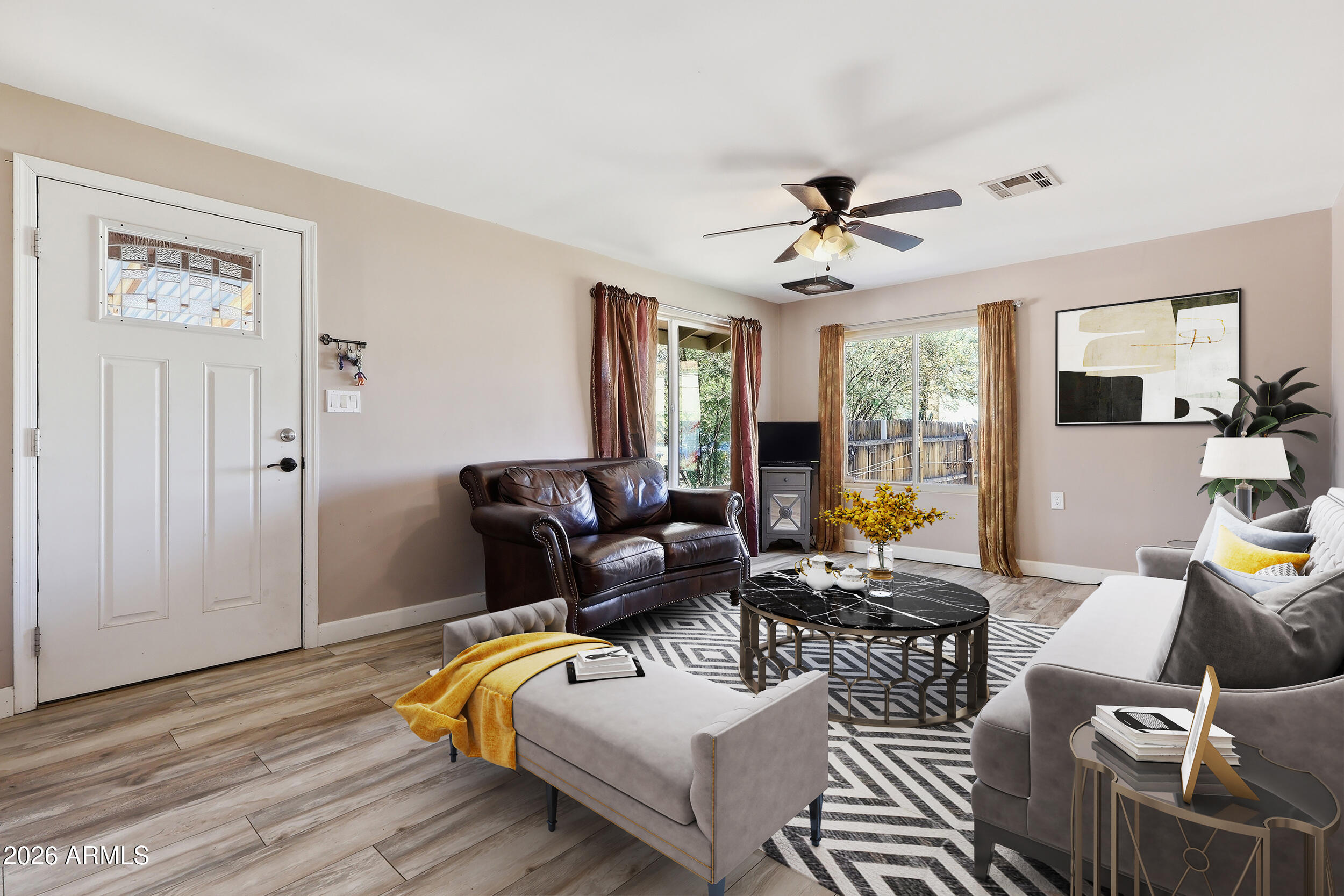 1433 South Rita Lane Tempe, AZ 85281 - Photo 9 of 28 Virtually Staged Great Room
