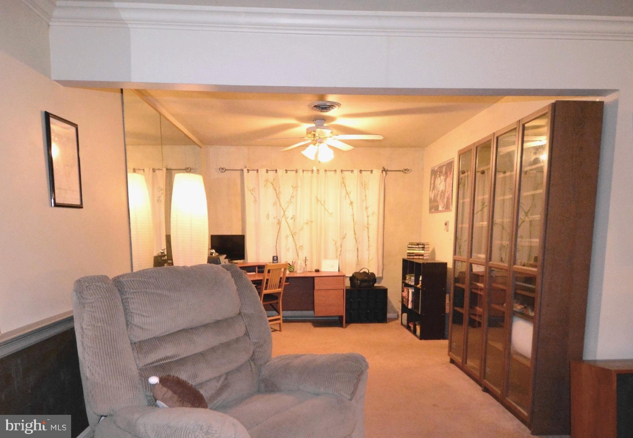 5421 Ridge Road Mount Airy, MD 21771 - Photo 24 of 72 Dining room used as an office has wall mirrors.