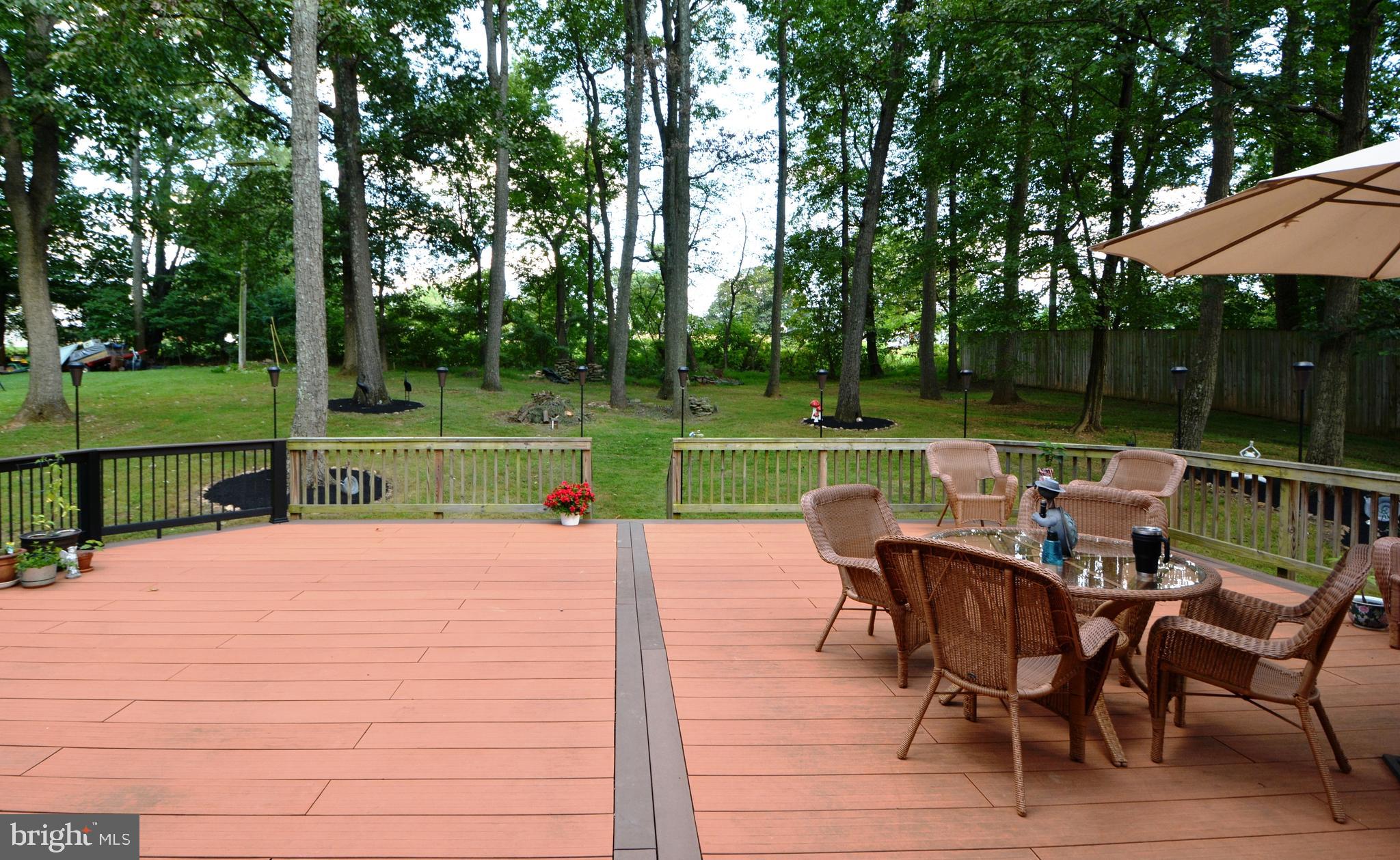 5421 Ridge Road Mount Airy, MD 21771 - Photo 66 of 72 Rear yard view from Bamboo deck, yr 2014.