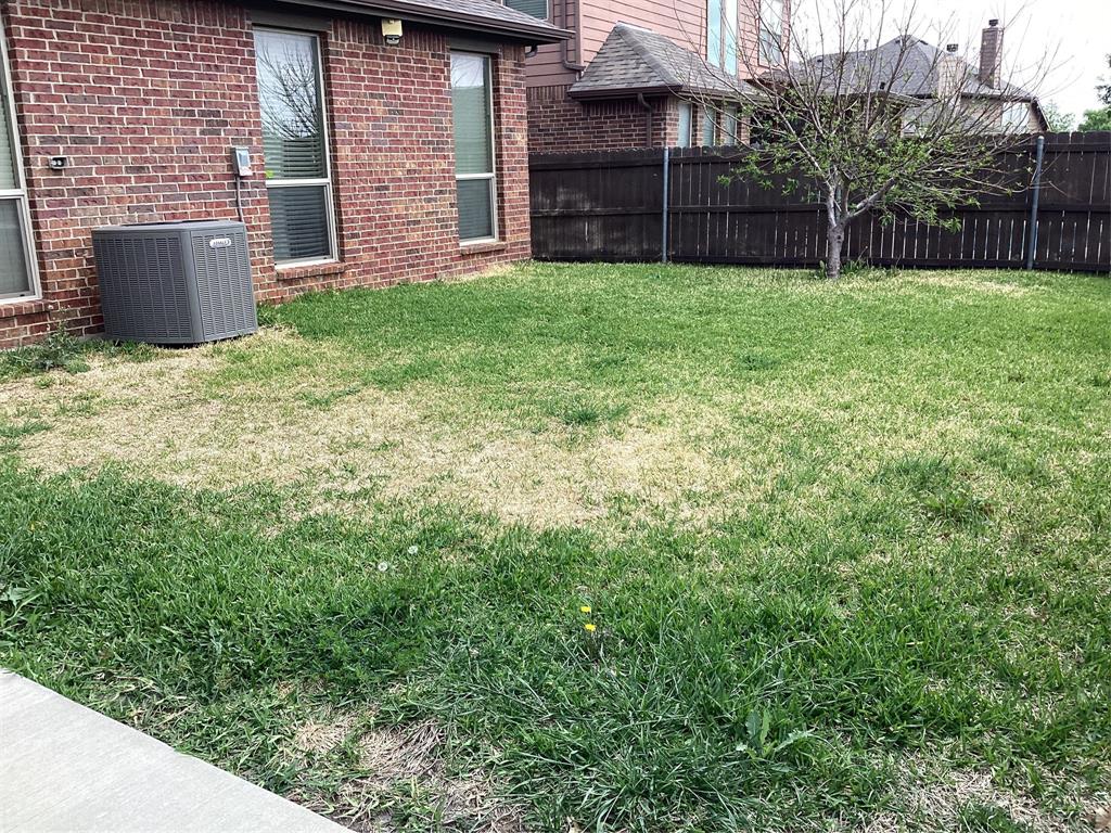 10213 Point Lobos Trail Fort Worth, TX 76177 - Photo 25 of 29 a view of a house with a backyard