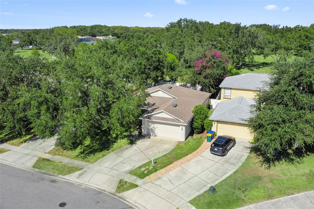 2523 Martins Run Tavares, FL 32778 - Photo 19 of 21 an aerial view of a house with a yard