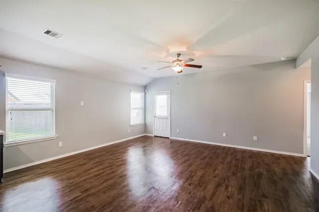 a white bath tub sitting in a bathroom