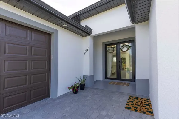 a view of outdoor space and deck