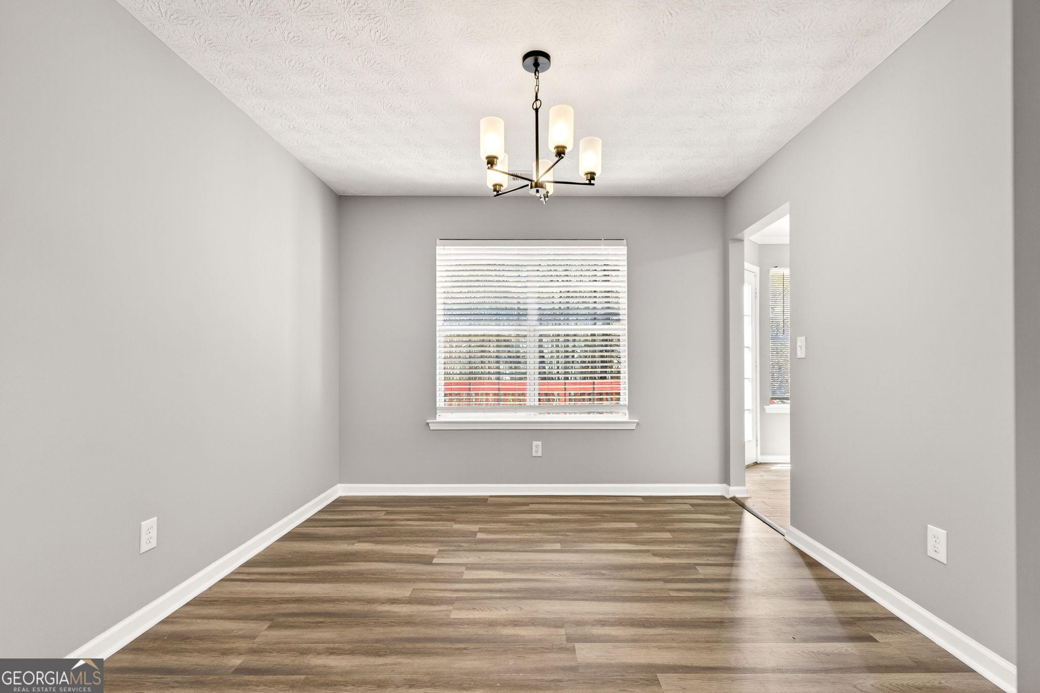 224 Stillwater Court Hampton, GA 30228 - Photo 19 of 44 a view of an empty room with wooden floor and a window