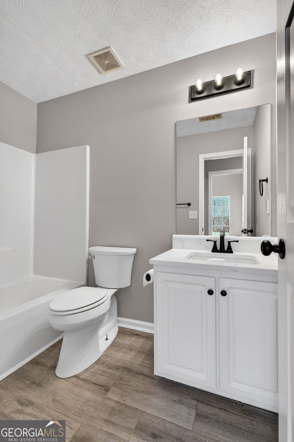 224 Stillwater Court Hampton, GA 30228 - Photo 29 of 44 a bathroom with a sink toilet and a mirror