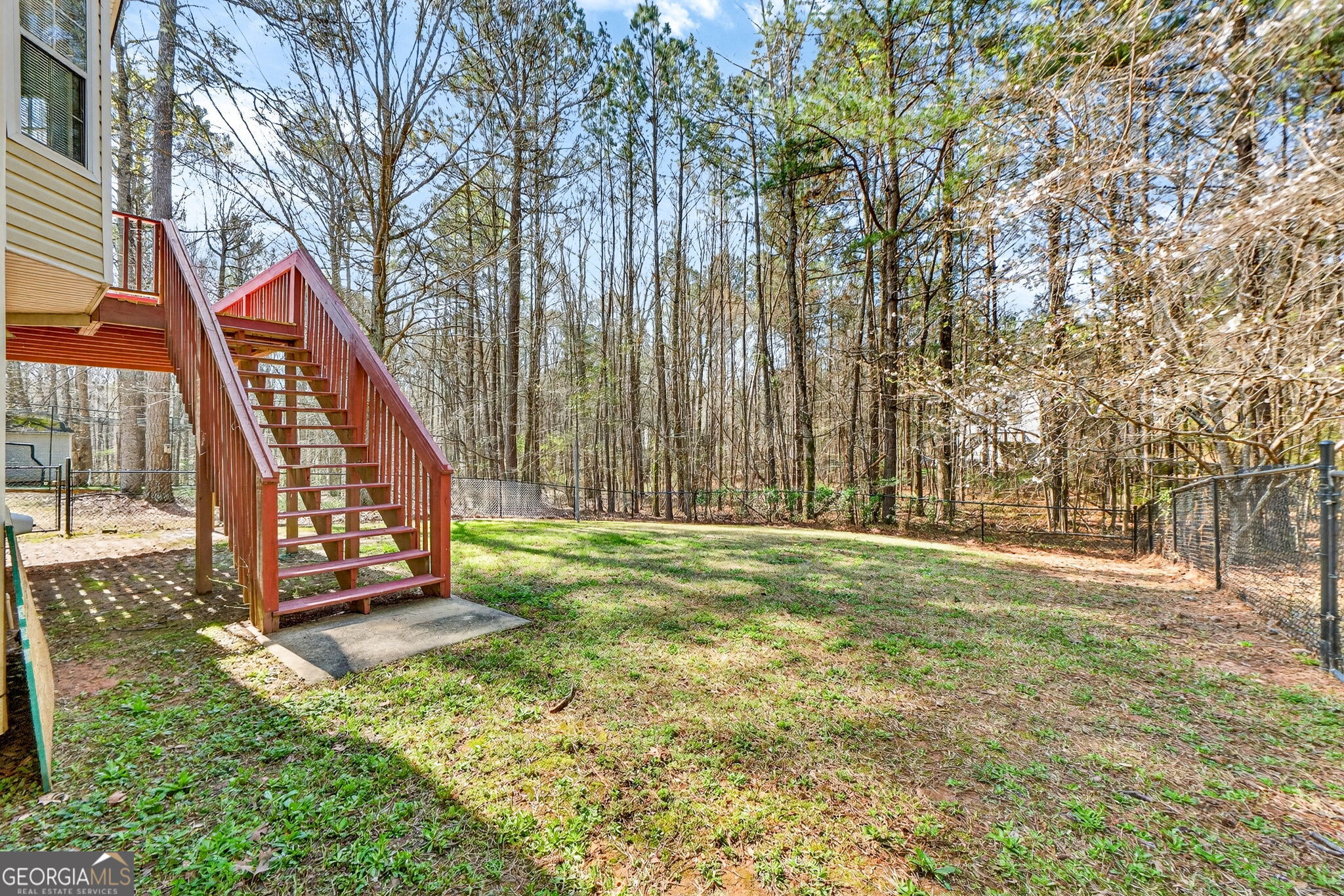 224 Stillwater Court Hampton, GA 30228 - Photo 38 of 44 a view of outdoor space with deck and backyard