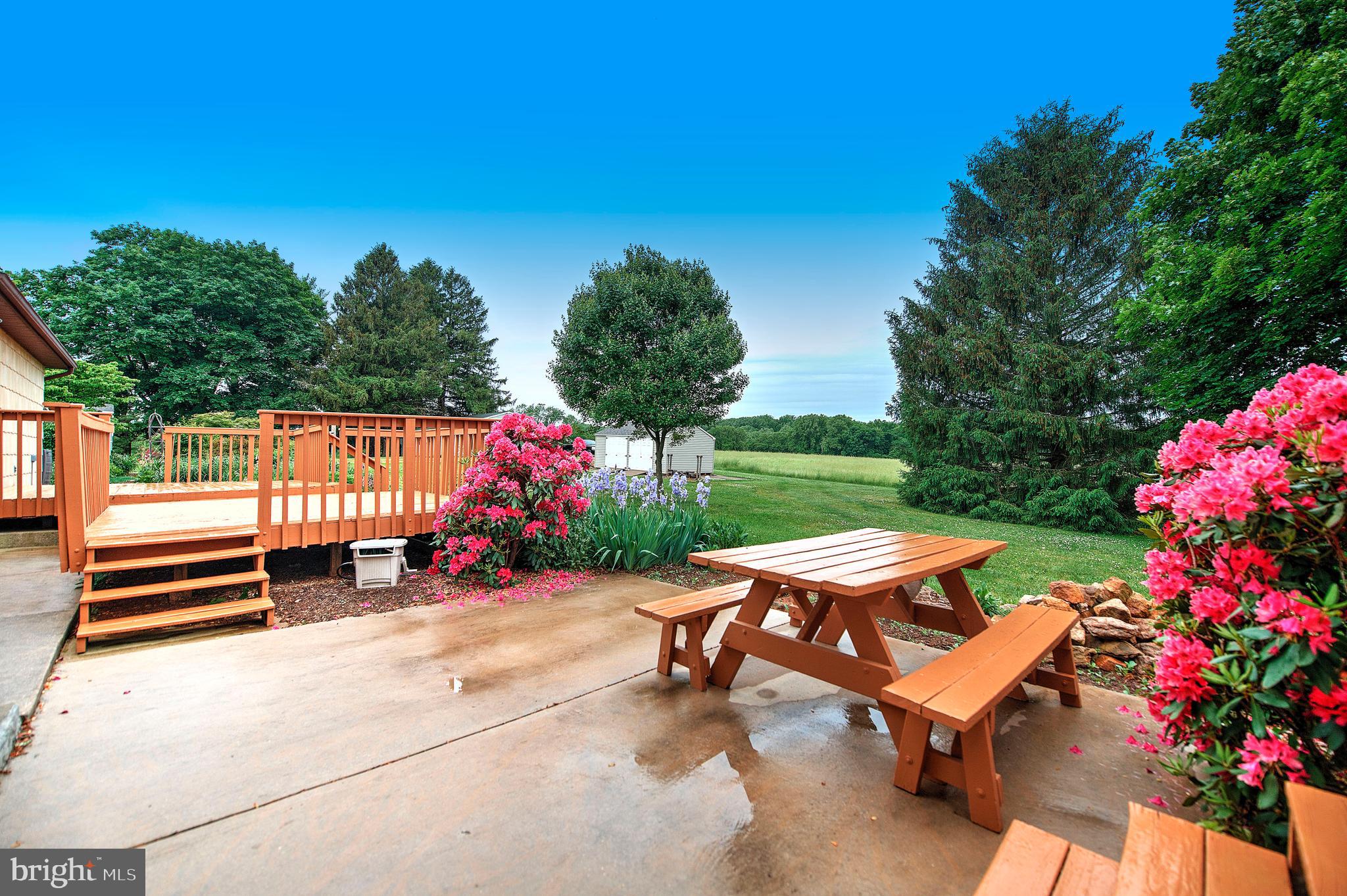 13524 Bottom Road Hydes, MD 21082 - Photo 12 of 64 Back patio!