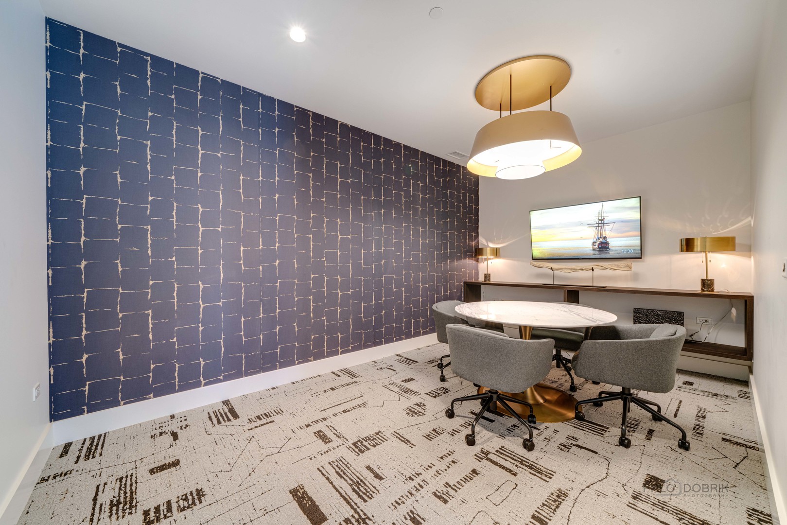 750 Hawthorn Row, Unit 4166 Vernon Hills, IL 60061 - Photo 7 of 24 a workspace with furniture and window