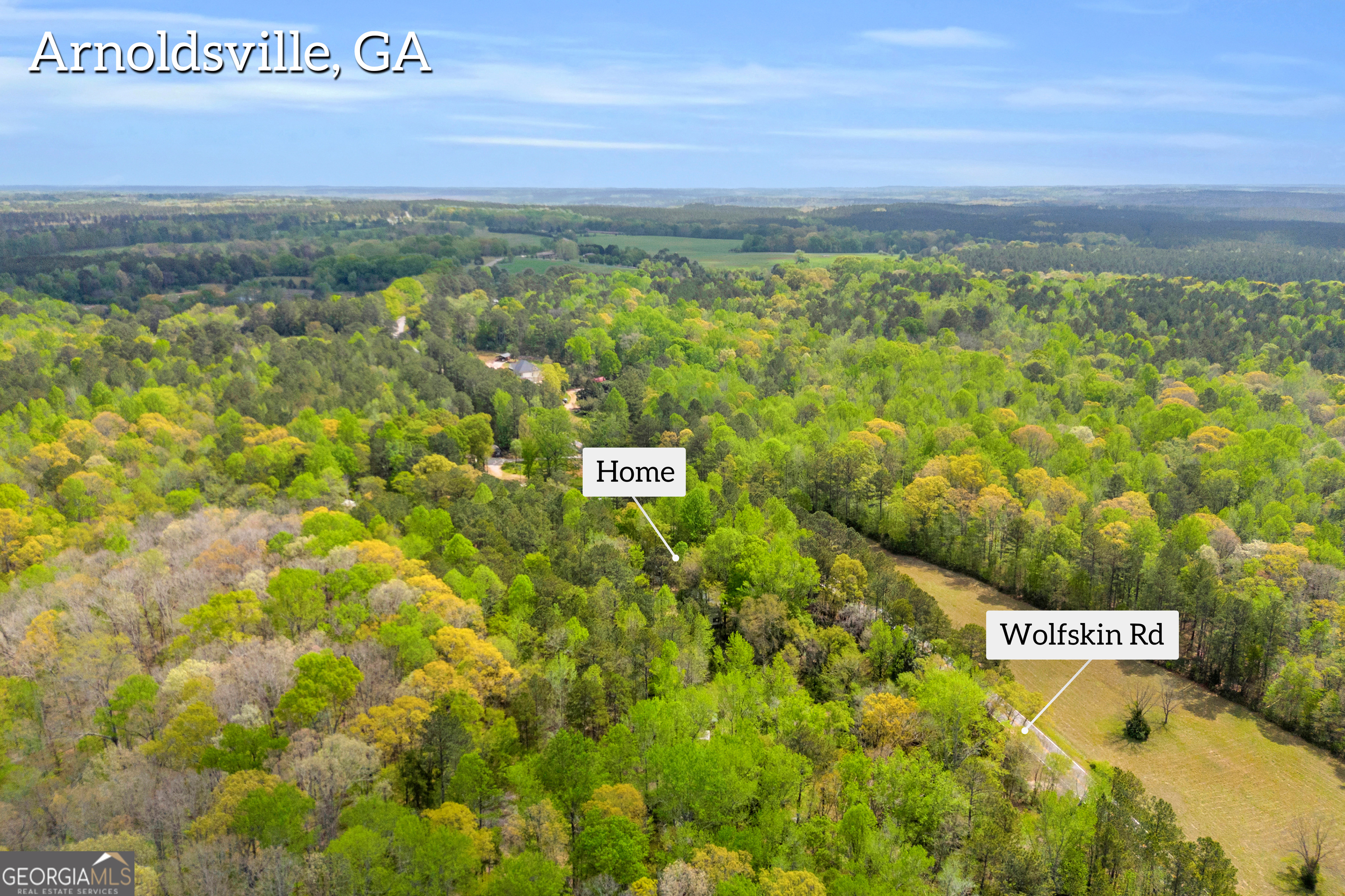 1144 Wolfskin Road Arnoldsville, GA 30619 - Photo 36 of 41 a view of a city and an ocean