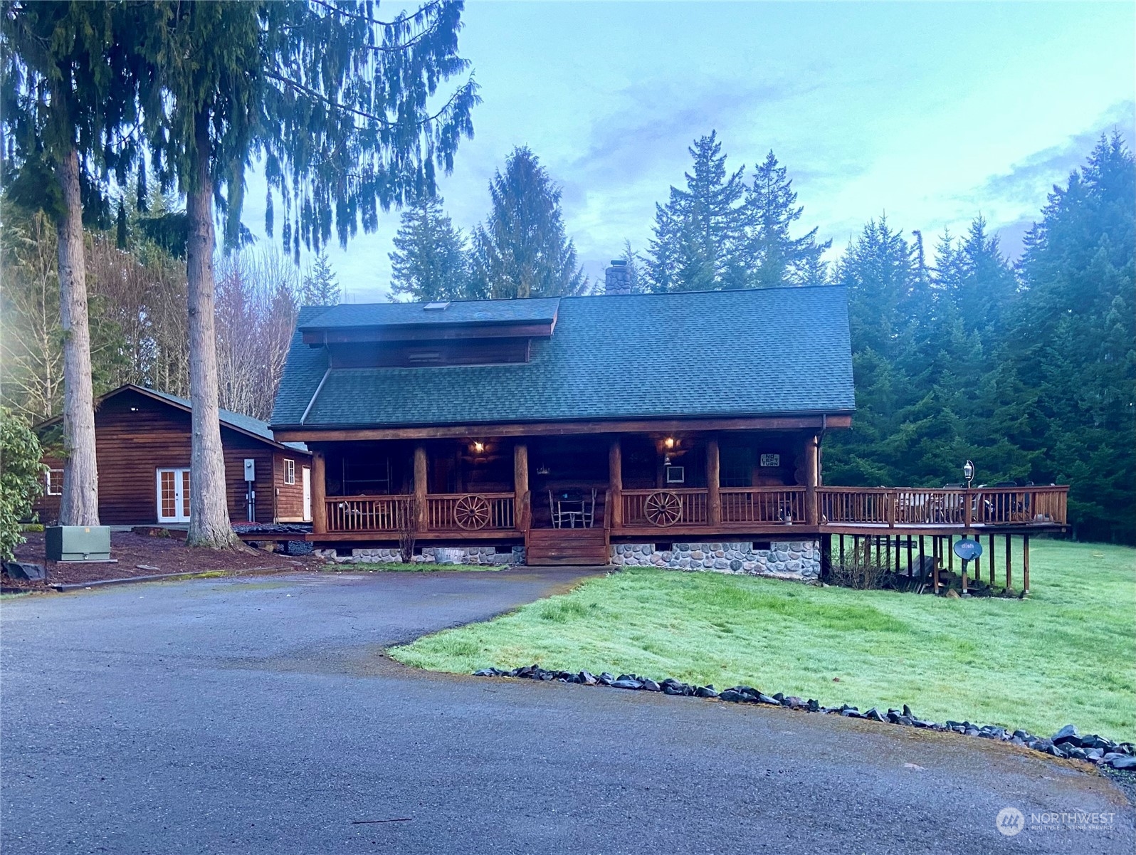 1406 Brown Road West Chehalis, WA 98532 - Photo 1 of 1 a view of a house with a yard and sitting area