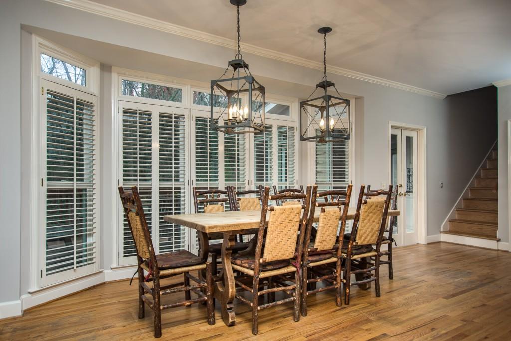 1106 Byrnwyck Road Northeast Brookhaven, GA 30319 - Photo 12 of 41 a view of a dining room with furniture window and wooden floor